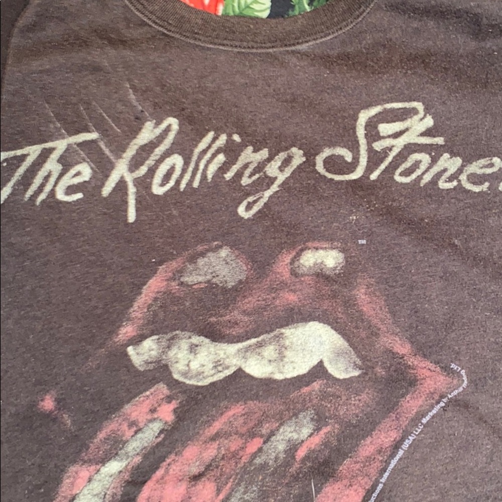 Vintage Rolling Stones crop top - Picture 5 of 6